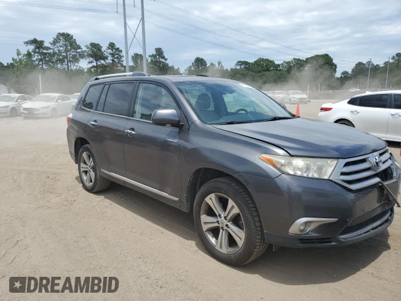 2011 Toyota Highlander Limited with VIN 5TDYK3EH7BS026513, listed as a Copart auction lot 59783865 with 191,330 mi miles and Salvage title. Bid and sale history available at DreamBid. Image 4.