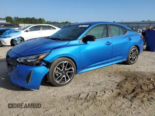 2024 Nissan Sentra SR с VIN 3N1AB8DVXRY225096, выставлен на аукционе Copart как лот 54911785 с пробегом 13 415 миль миль и Списание • Salvage title. История ставок и продаж доступна на DreamBid. Изображение 1.