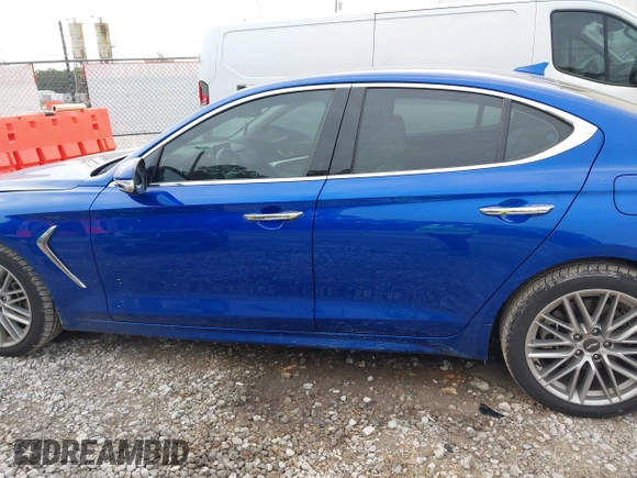 2020 Genesis G70 2.0T with VIN KMTG64LAXLU048760, listed as a IAAI auction lot 41553678 with 63,043 mi miles and . Bid and sale history available at DreamBid. Image 14.