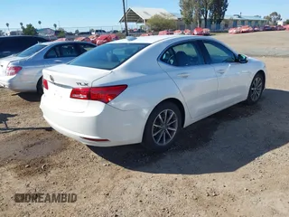 2019 Acura TLX with VIN 19UUB1F37KA011109, listed as a IAAI auction lot 41567180 with 86,818 mi miles. Bid and sale history available at carsss.com. Image 4.