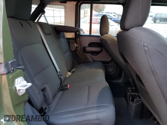 2022 Jeep Wrangler Unlimited Sport with VIN 1C4HJXDG2NW201368, listed as a Copart auction lot 87492374 with 50,375 mi miles and Salvage Title. Bid and sale history available at DreamBid. Image 11.