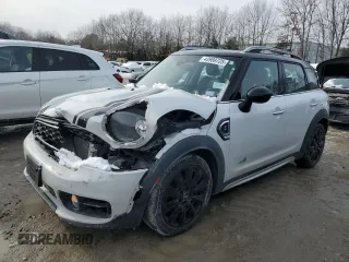 2019 MINI Countryman Cooper S z VIN WMZYT5C56K3G93787, wystawiony jako Copart lot #43989725 z przebiegiem 39 183 mil mil oraz Szkoda całkowita • Salvage title. Historia ofert i sprzedaży dostępna na DreamBid. Obrazek 1.