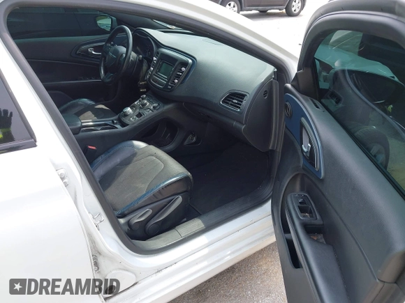 2015 Chrysler 200 S with VIN 1C3CCCBB1FN566088, listed as a IAAI auction lot 42406892 with 155,523 mi miles and . Bid and sale history available at DreamBid. Image 5.