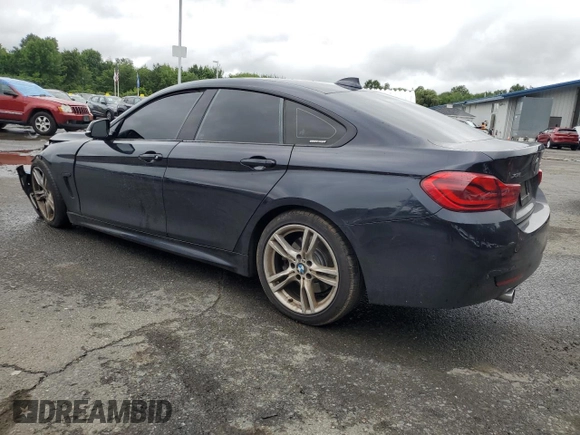 2019 BMW 4 Series 440i xDrive with VIN WBA4J7C52KBM76463, listed as a Copart auction lot 66248394 with 87,893 mi miles and Salvage Title. Bid and sale history available at carsss.com. Image 2.