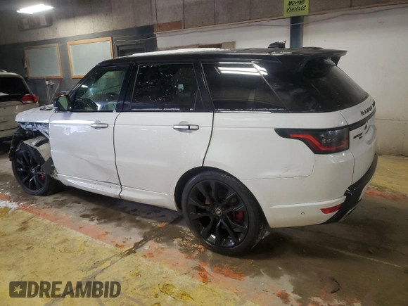 2022 Land Rover Range Rover Sport HST with VIN SALWS2RU3NA206364, listed as a Copart auction lot 87572905 with 48,668 mi miles and Salvage Title. Bid and sale history available at carsss.com. Image 2.