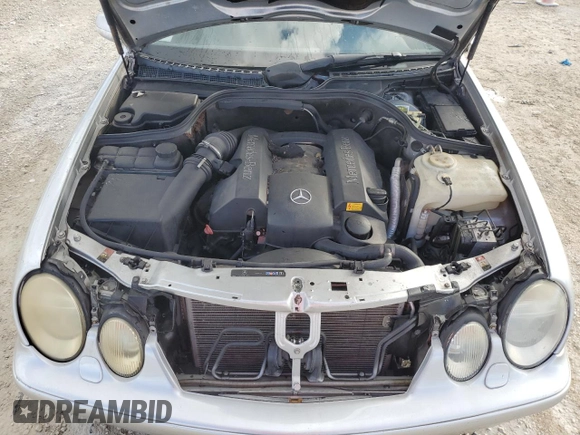 2003 Mercedes-Benz CLK 320 with VIN WDBLK65GX3T137352, listed as a Copart auction lot 77494384 with Not Provided miles and Non Repairable. Bid and sale history available at DreamBid. Image 11.