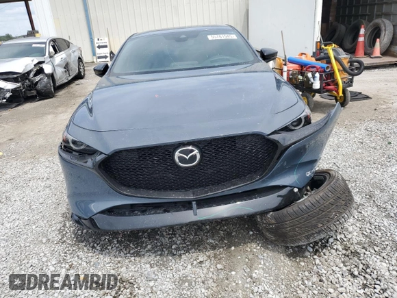 2021 Mazda 3 Premium Plus with VIN JM1BPBNY8M1348692, listed as a Copart auction lot 55781945 with 35,110 mi miles and Salvage Title. Bid and sale history available at DreamBid. Image 5.