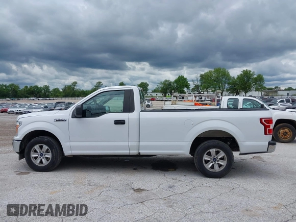 2019 Ford F-150 XL z VIN 1FTMF1C51KKC79270, wystawiony jako IAAI lot #42337543 z przebiegiem 146 916 mil mil oraz . Historia ofert i sprzedaży dostępna na DreamBid. Obrazek 14.