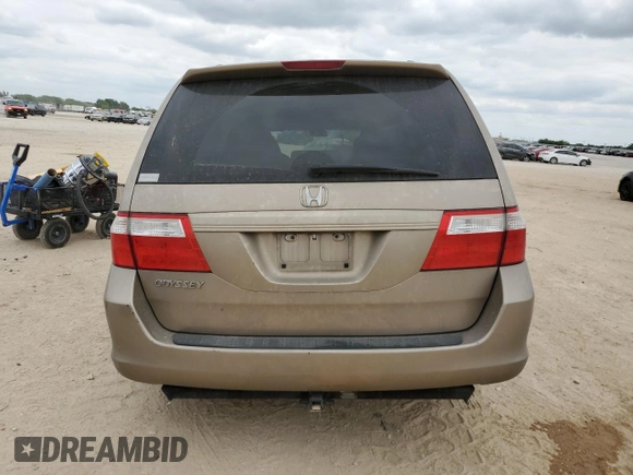 2007 Honda Odyssey EX-L with VIN 5FNRL38617B439728, listed as a Copart auction lot 53619595 with 116,735 mi miles and Salvage Title. Bid and sale history available at carsss.com. Image 6.