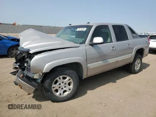 2005 Chevrolet Avalanche Z71 with VIN 3GNEK12Z55G267789, listed as a Copart auction lot 70476584 with 199,006 mi miles and Salvage Title. Bid and sale history available at DreamBid. Image 1.