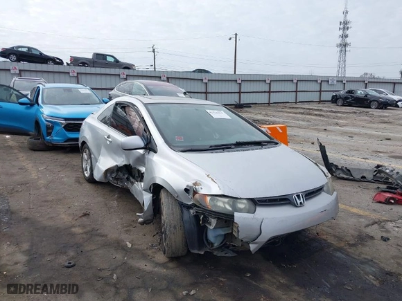 2008 Honda Civic Cpe EX-L with VIN 2HGFG12938H546744, listed as a IAAI auction lot 41526059 with 232,981 mi miles. Bid and sale history available at carsss.com. Image 1.