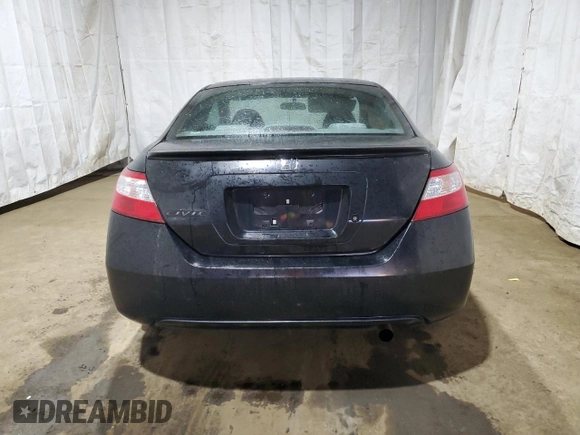 2007 Honda Civic Cpe LX with VIN 2HGFG12627H569646, listed as a Copart auction lot 52175205 with 167,842 mi miles and Salvage Title. Bid and sale history available at carsss.com. Image 6.