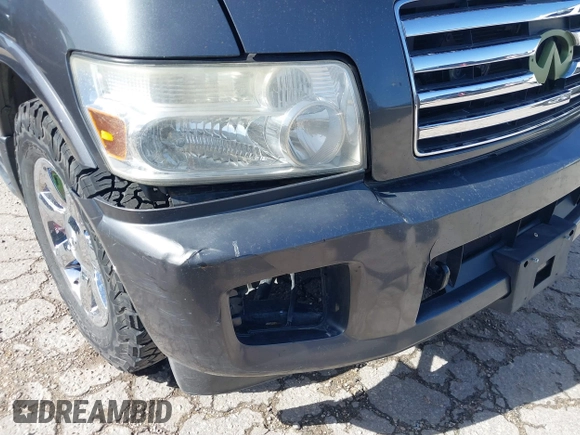 2007 Infiniti QX56 with VIN 5N3AA08A77N805170, listed as a IAAI auction lot 41713889 with 249,691 mi miles. Bid and sale history available at carsss.com. Image 6.
