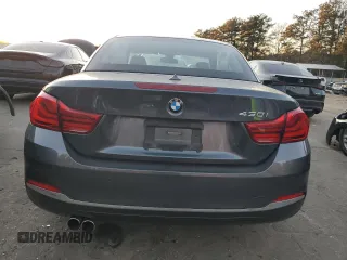 2018 BMW 4 Series 430i with VIN WBA4Z1C59JEC71972, listed as a Copart auction lot 84055464 with 120,699 mi miles and Salvage Title. Bid and sale history available at DreamBid. Image 6.