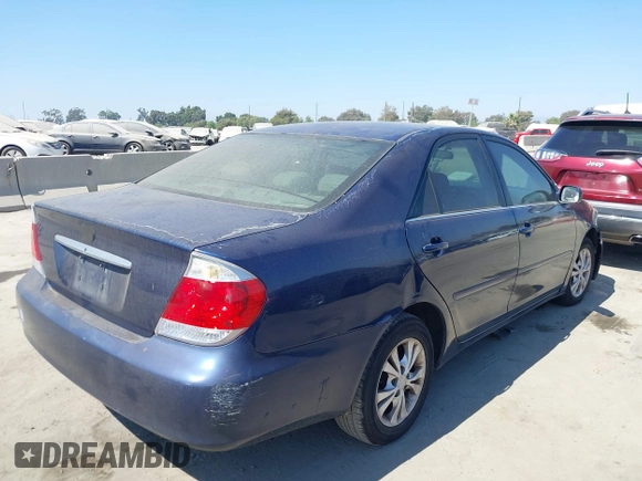 2005 Toyota Camry LE with VIN 4T1BF32K25U101690, listed as a IAAI auction lot 40453083 with 246,087 mi miles and . Bid and sale history available at DreamBid. Image 4.