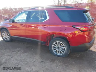 2023 Chevrolet Traverse LT Cloth with VIN 1GNERGKW1PJ145114, listed as a IAAI auction lot 41162092 with 49,563 mi miles. Bid and sale history available at carsss.com. Image 3.