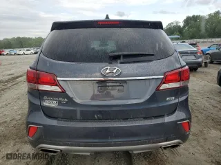 2019 Hyundai Santa Fe XL SE with VIN KM8SMDHF8KU306660, listed as a Copart auction lot 57225984 with 0 mi miles and Salvage Title. Bid and sale history available at carsss.com. Image 6.