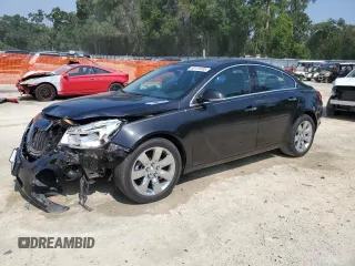 2013 Buick Regal Turbo Premium 1 с VIN 2G4GS5EV2D9187839, выставлен на аукционе Copart как лот 56125595 с пробегом 54 887 миль миль и Списание • Salvage title. История ставок и продаж доступна на DreamBid. Изображение 1.