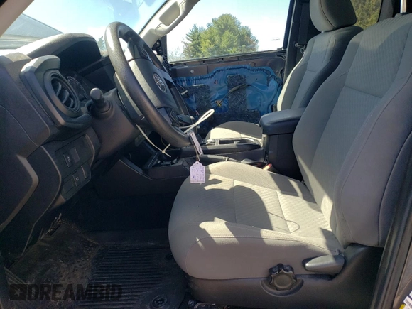 2020 Toyota Tacoma SR with VIN 3TYRX5GNXLT001986, listed as a Copart auction lot 51222685 with 24,207 mi miles and Salvage Title. Bid and sale history available at DreamBid. Image 7.