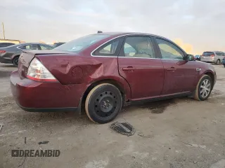 2008 Ford Taurus SEL with VIN 1FAHP24W68G157291, listed as a Copart auction lot 83709044 with 127,366 mi miles and Salvage Title. Bid and sale history available at carsss.com. Image 3.