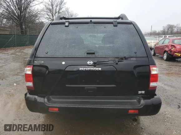 2004 Nissan Pathfinder SE with VIN JN8DR09Y44W911455, listed as a Copart auction lot 48134835 with 198,794 mi miles and Salvage title. Bid and sale history available at DreamBid. Image 6.
