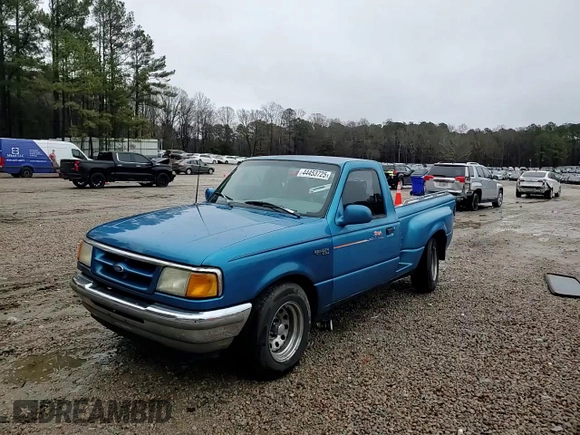 1993 Ford Ranger Splash with VIN 1FTCR10A8PPB07154, listed as a Copart auction lot 44453725 with 29,419 mi miles and Salvage title. Bid and sale history available at DreamBid. Image 10.
