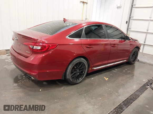 2015 Hyundai Sonata Sport with VIN 5NPE34AF1FH178616, listed as a IAAI auction lot 42123537 with 170,396 mi miles and . Bid and sale history available at DreamBid. Image 4.