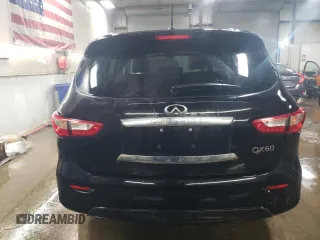 2015 Infiniti QX60 with VIN 5N1AL0MM9FC552706, listed as a Copart auction lot 45138455 with 75,542 mi miles and Salvage Title. Bid and sale history available at carsss.com. Image 6.