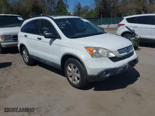 2007 Honda CR-V EX with VIN JHLRE48567C121157, listed as a IAAI auction lot 42057014 with 109,687 mi miles. Bid and sale history available at carsss.com. Image 1.