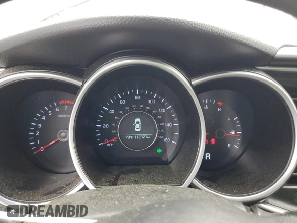 2015 Kia Optima LX with VIN 5XXGM4A79FG433037, listed as a Copart auction lot 58428465 with 112,370 mi miles and Salvage title. Bid and sale history available at DreamBid. Image 9.