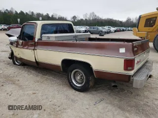 1980 GMC Sonoma z VIN TCL14AS503471, wystawiony jako Copart lot #49612065 z przebiegiem 7028 mil mil oraz Szkody całkowita. Historia ofert i sprzedaży dostępna na DreamBid. Obrazek 2.