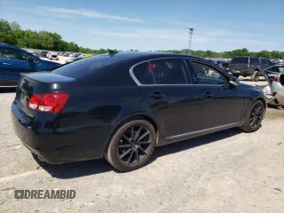 2008 Lexus GS 350 with VIN JTHBE96S080029466, listed as a Copart auction lot 53153785 with 246,157 mi miles and Clean Title. Bid and sale history available at carsss.com. Image 3.