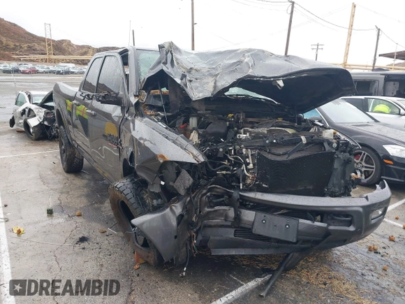 2018 Ram 2500 Laramie with VIN 3C6UR5FL6JG382481, listed as a IAAI auction lot 41517536 with Not provided miles and . Bid and sale history available at DreamBid. Image 1.