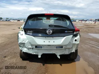 2018 Nissan LEAF SV z VIN 1N4AZ1CP9JC311747, wystawiony jako Copart lot #58365155 z przebiegiem 87 470 mil mil oraz Szkoda całkowita • Salvage title. Historia ofert i sprzedaży dostępna na DreamBid. Obrazek 6.