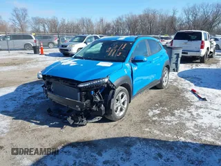 2022 Hyundai Kona SEL with VIN KM8K6CAB1NU804909, listed as a IAAI auction lot 41321862 with 20,091 mi miles. Bid and sale history available at carsss.com. Image 2.