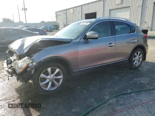 2008 Infiniti EX Journey with VIN JNKAJ09E08M304755, listed as a Copart auction lot 64852705 with 240,152 mi miles and Salvage title. Bid and sale history available at DreamBid. Image 1.