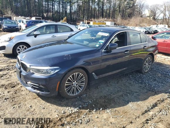 2017 BMW 5 Series 530i xDrive with VIN WBAJA7C33HG458146, listed as a Copart auction lot 49963845 with 111,904 mi miles and Clean Title. Bid and sale history available at carsss.com. Image 1.