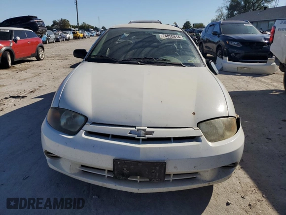2004 Chevrolet Cavalier with VIN 1G1JC52F247309890, listed as a Copart auction lot 74050814 with 0 mi miles and Salvage Title. Bid and sale history available at carsss.com. Image 5.
