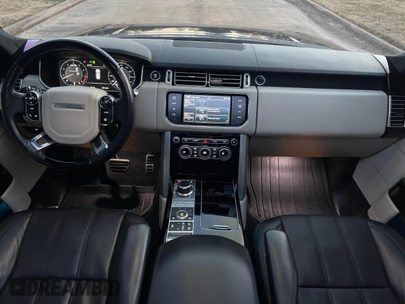 2014 Land Rover Range Rover Supercharged with VIN SALGS2TF6EA155229, listed as a Copart auction lot 41546345 with 95,369 mi miles and Salvage title. Bid and sale history available at DreamBid. Image 9.