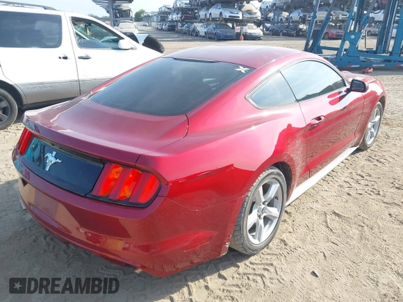 2016 Ford Mustang V6 with VIN 1FA6P8AM1G5283436, listed as a IAAI auction lot 42364045 with 150,347 mi miles and . Bid and sale history available at DreamBid. Image 4.