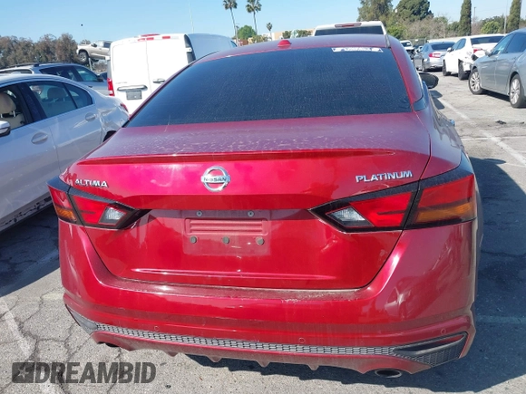 2019 Nissan Altima 2.5 Platinum with VIN 1N4BL4FV9KC100888, listed as a IAAI auction lot 41742079 with 88,212 mi miles. Bid and sale history available at carsss.com. Image 16.