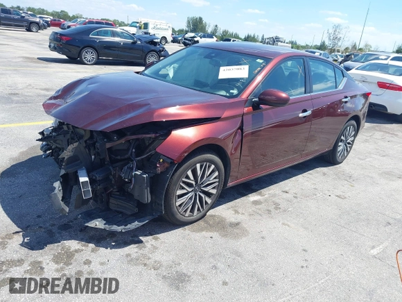 2023 Nissan Altima 2.5 SV with VIN 1N4BL4DV9PN360495, listed as a IAAI auction lot 42037083 with 56,788 mi miles. Bid and sale history available at carsss.com. Image 2.
