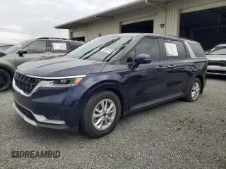 2022 Kia Carnival LXS with VIN KNDNB4H35N6123478, listed as a Copart auction lot 80997464 with 17,637 mi miles and Salvage Title. Bid and sale history available at carsss.com. Image 1.