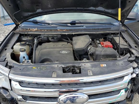 2014 Ford Edge SE with VIN 2FMDK3GCXEBA16298, listed as a Copart auction lot 52454645 with 100,235 mi miles and Salvage Title. Bid and sale history available at carsss.com. Image 12.
