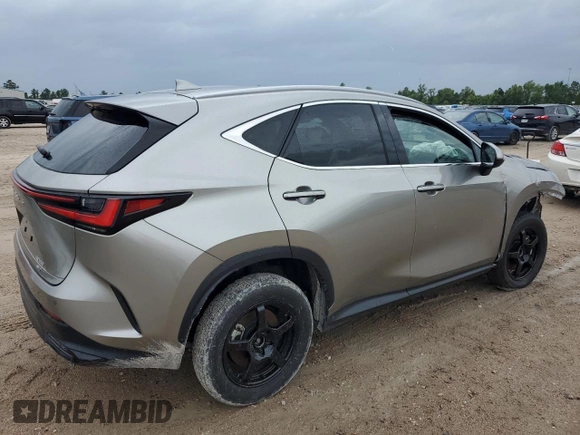 2023 Lexus NX with VIN 2T2GGCEZ9PC021752, listed as a Copart auction lot 60067934 with 8,967 mi miles and Salvage Title. Bid and sale history available at carsss.com. Image 3.