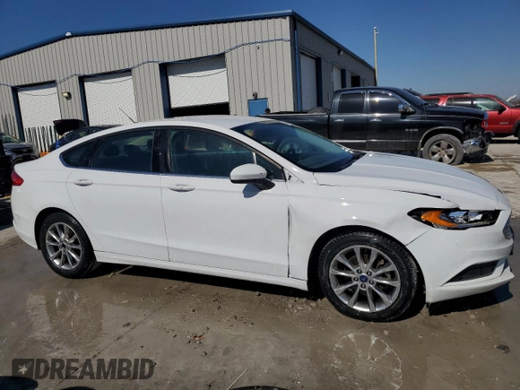 2017 Ford Fusion SE with VIN 3FA6P0H74HR356010, listed as a Copart auction lot 47547815 with 191,627 mi miles and Salvage Title. Bid and sale history available at DreamBid. Image 4.
