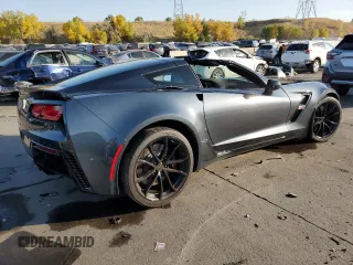 2019 Chevrolet Corvette Grand Sport 2LT with VIN 1G1YY2D72K5121027, listed as a Copart auction lot 76281484 with 7,761 mi miles and Salvage Title. Bid and sale history available at carsss.com. Image 3.