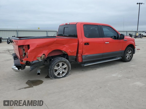2017 Ford F-150 XL with VIN 1FTEW1CP4HKE13171, listed as a Copart auction lot 51895115 with 144,116 mi miles and Salvage Title. Bid and sale history available at carsss.com. Image 3.