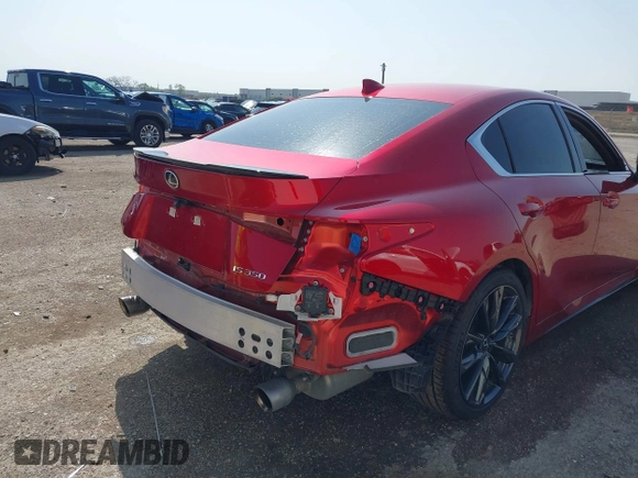 2023 Lexus IS 350 F Sport z VIN JTHGZ1B27P5059227, wystawiony jako IAAI lot #41904560 z przebiegiem 29 563 mil mil oraz . Historia ofert i sprzedaży dostępna na DreamBid. Obrazek 6.