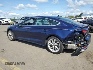 2022 Audi A5 Sportback Premium with VIN WAUABCF50NA011789, listed as a Copart auction lot 66949894 with 22,973 mi miles and Salvage Title. Bid and sale history available at carsss.com. Image 2.